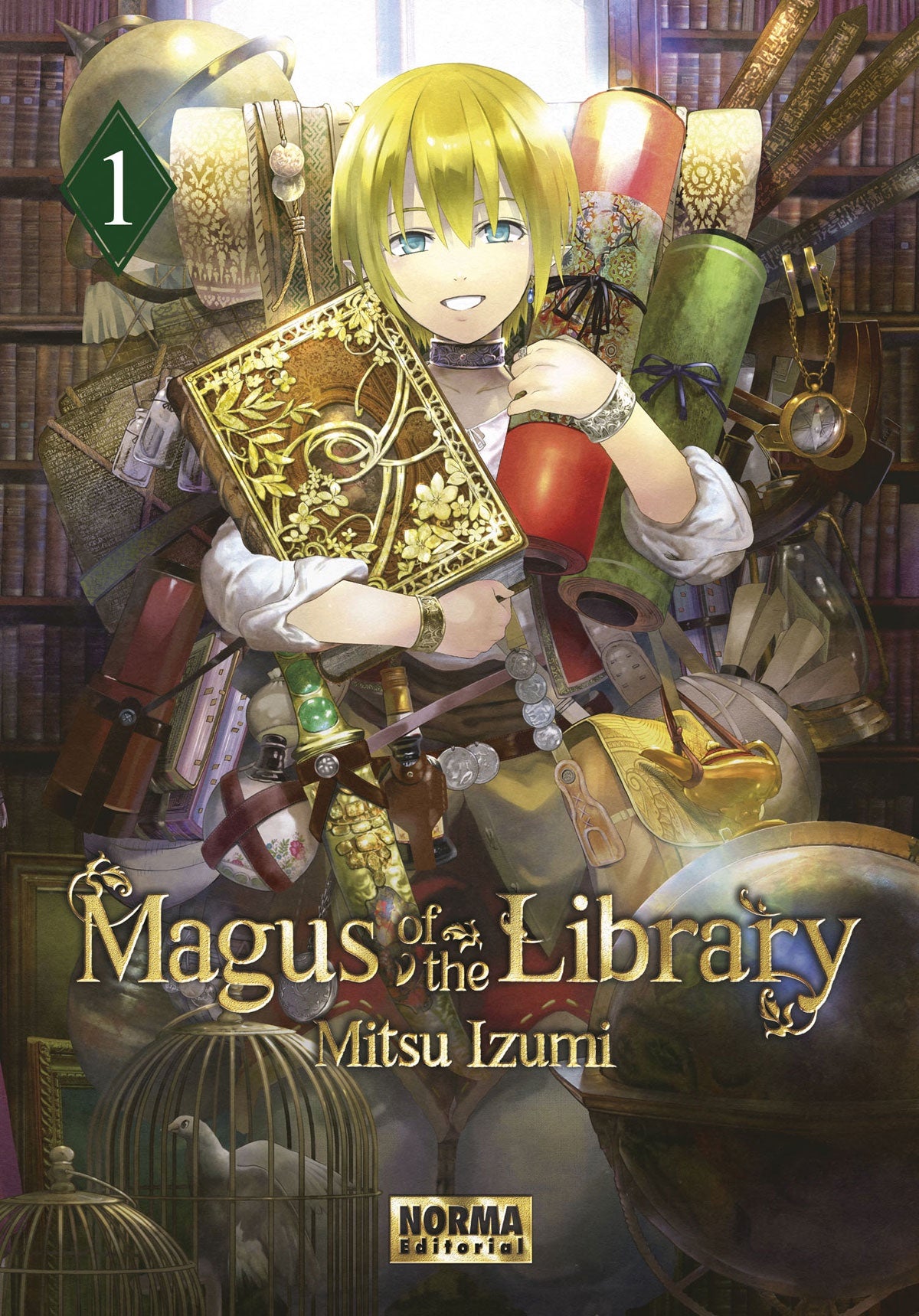 MAGUS OF THE LIBRARY 1 EUROPA-Mangas Españoles-NORMA-Akibara Xpress