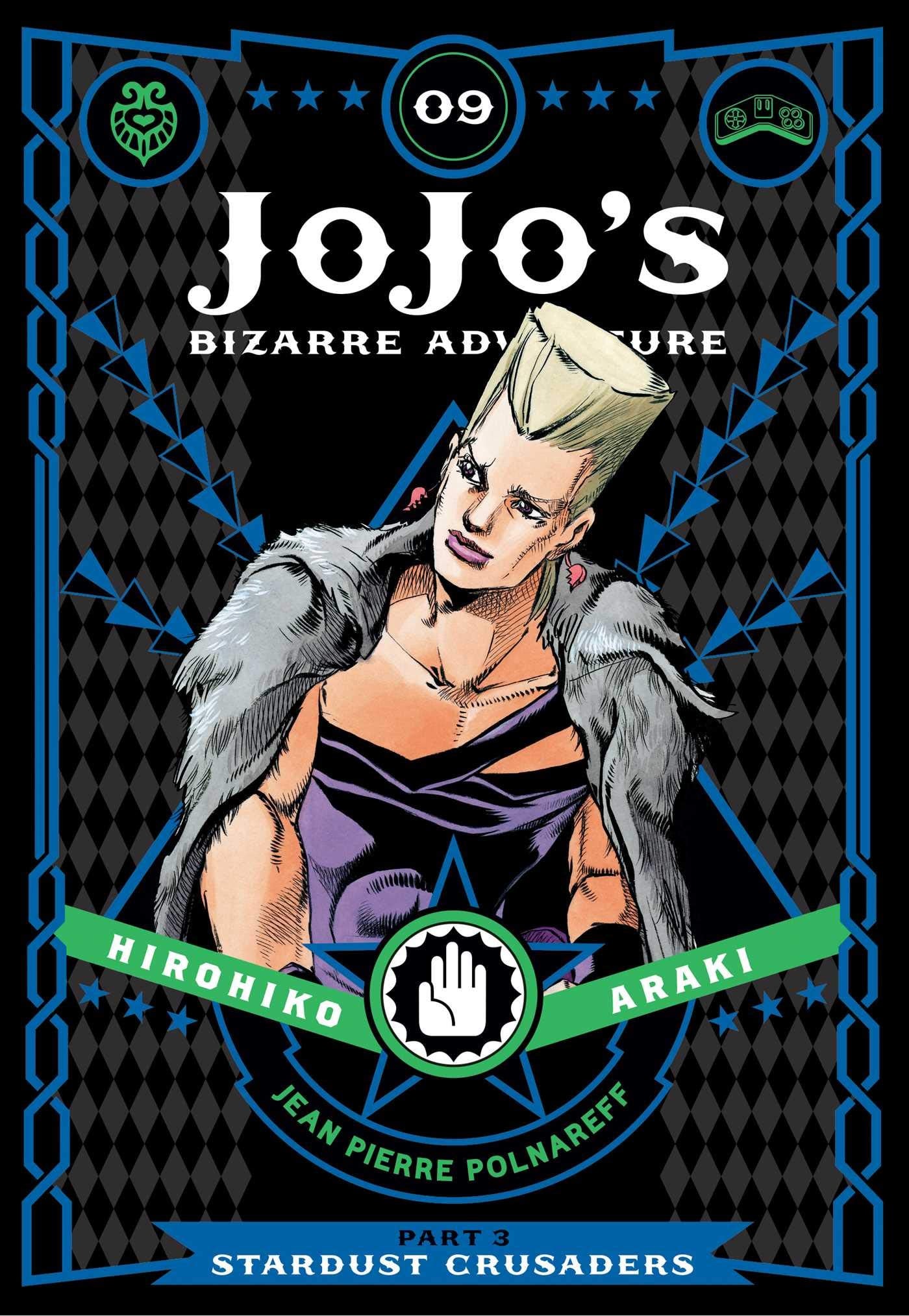 MANGA JOJO S BIZARRE ADVENTURE STARDUST CRUSADERS 9 INGLES-Mangas Ingles-Viz Media-Akibara Xpress