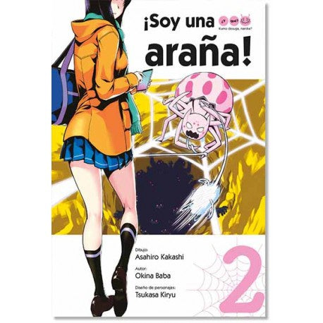 MANGA SOY UNA ARAÑA ¿Y QUE? N.2-Mangas Kamite-Manga Kamite-Akibara Xpress