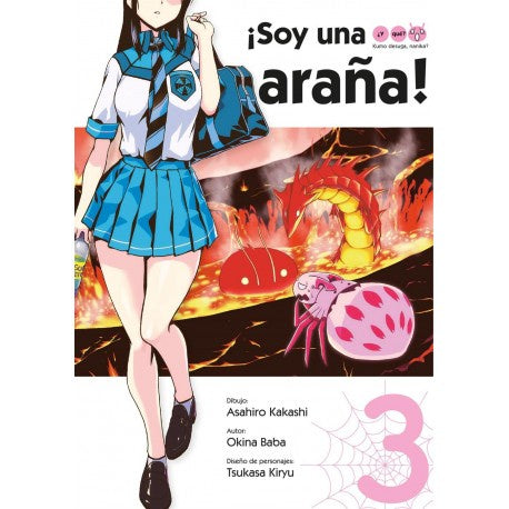 MANGA SOY UNA ARAÑA ¿Y QUE? N.3-Mangas Kamite-Manga Kamite-Akibara Xpress