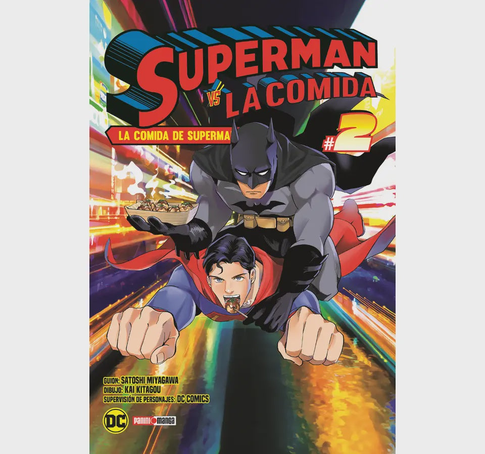 MANGA SUPERMAN VS. LA COMIDA N.2-Mangas Panini-PANINI-Akibara Xpress
