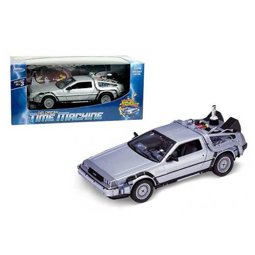 Maquina del tiempo Delorean Back to the Future 2 1:24-Figuras-GEE-Akibara Xpress