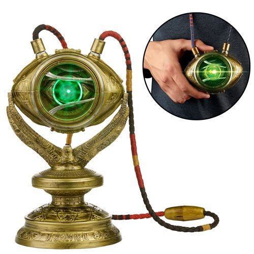 Marvel Legends Doctor Strange Eye of Agamotto Electronic Talisman Prop Replica-Figuras-HASBRO-Akibara Xpress