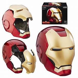 Marvel Legends Iron Man Wearable Electronic Helmet-Figuras-HASBRO-Akibara Xpress