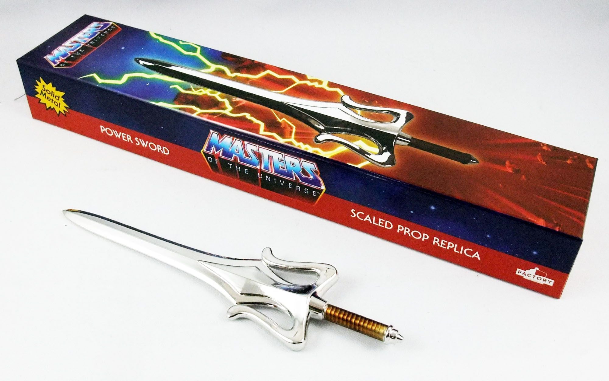 Masters of the Universe He-Man Power Sword Scaled Prop Replica-Figuras-BANDAI-Akibara Xpress