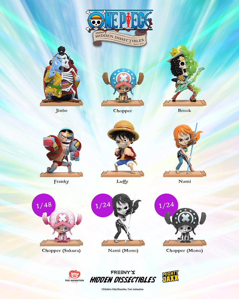 Mighty Jaxx Freeny's Hidden Dissectibles: One Piece Blind Box Wave 2-Figuras-MIGHTY JAXX-Akibara Xpress