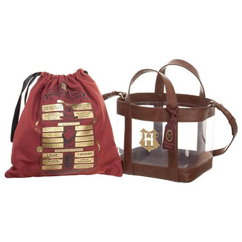 Mochila Harry Potter Clear Tote and Cinch-Mochilas/Loncheras-BIOWORLD-Akibara Xpress
