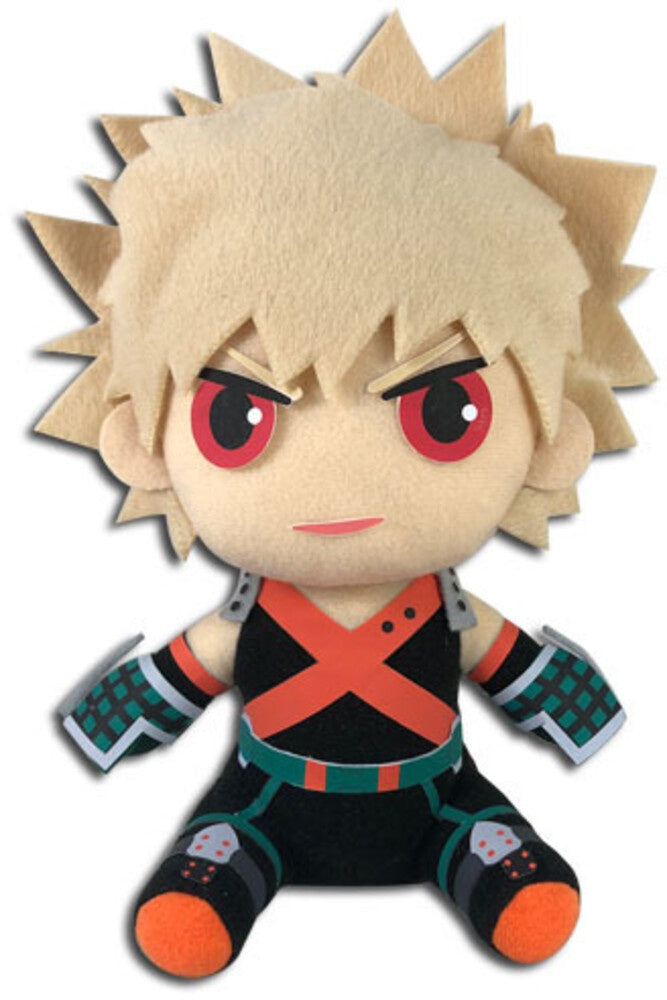 My Hero Academia Bakugo Hero Costume Sitting Pose 7 Inch Plush-Peluches-Peluches-Akibara Xpress