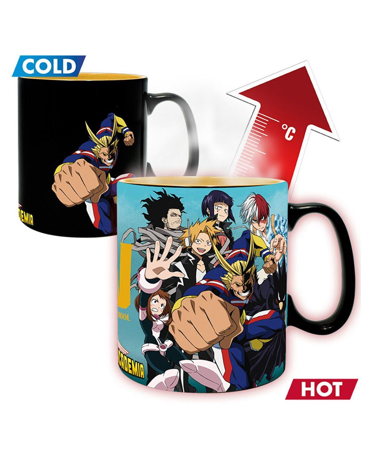MY HERO ACADEMIA - TAZA MAGICA GRUPAL-Tazas-ABYSTYLE-Akibara Xpress