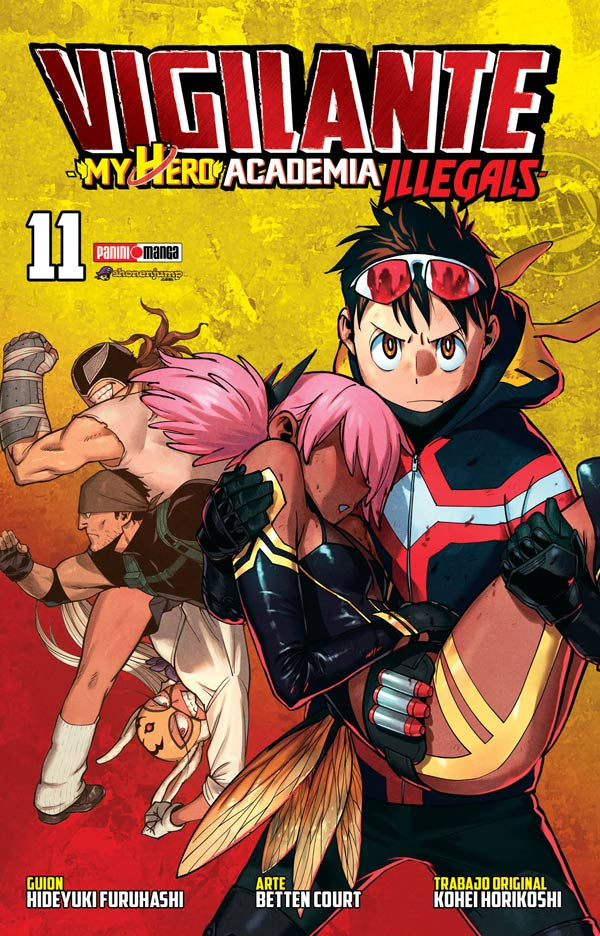 MY HERO ACADEMIA VIGILANTE N.11-Mangas Panini-PANINI-Akibara Xpress