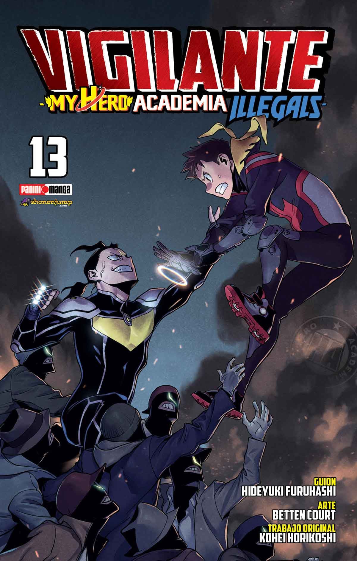 MY HERO ACADEMIA VIGILANTE N.13-Mangas Panini-PANINI-Akibara Xpress