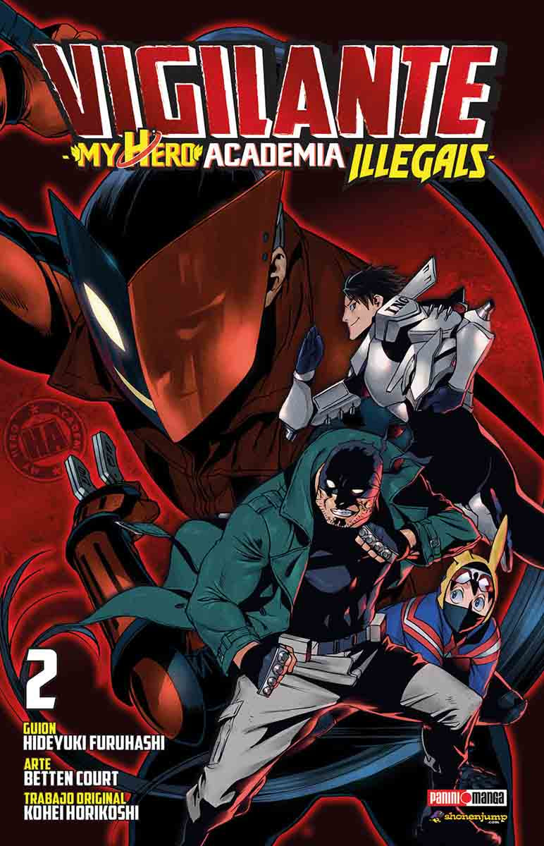 MY HERO ACADEMIA VIGILANTE N.2-Mangas Panini-PANINI-Akibara Xpress