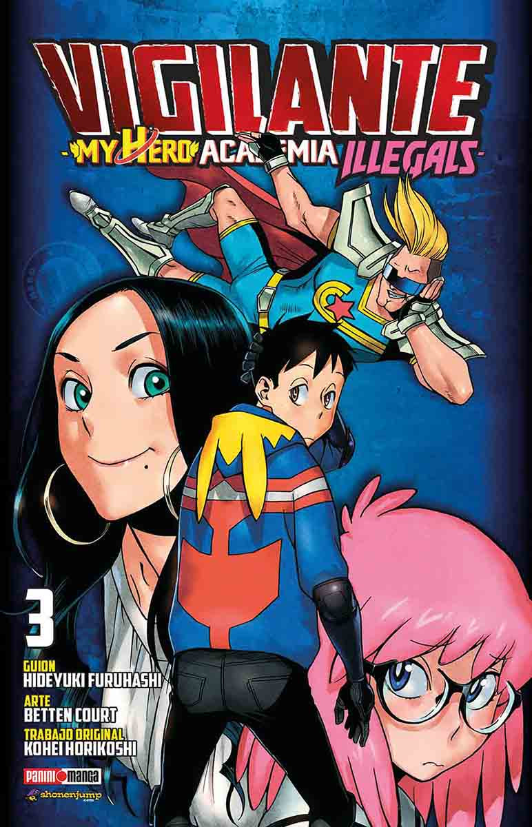 MY HERO ACADEMIA VIGILANTE N.3-Mangas Panini-PANINI-Akibara Xpress