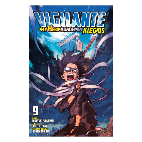 MY HERO ACADEMIA VIGILANTE N.9-Mangas Panini-PANINI-Akibara Xpress