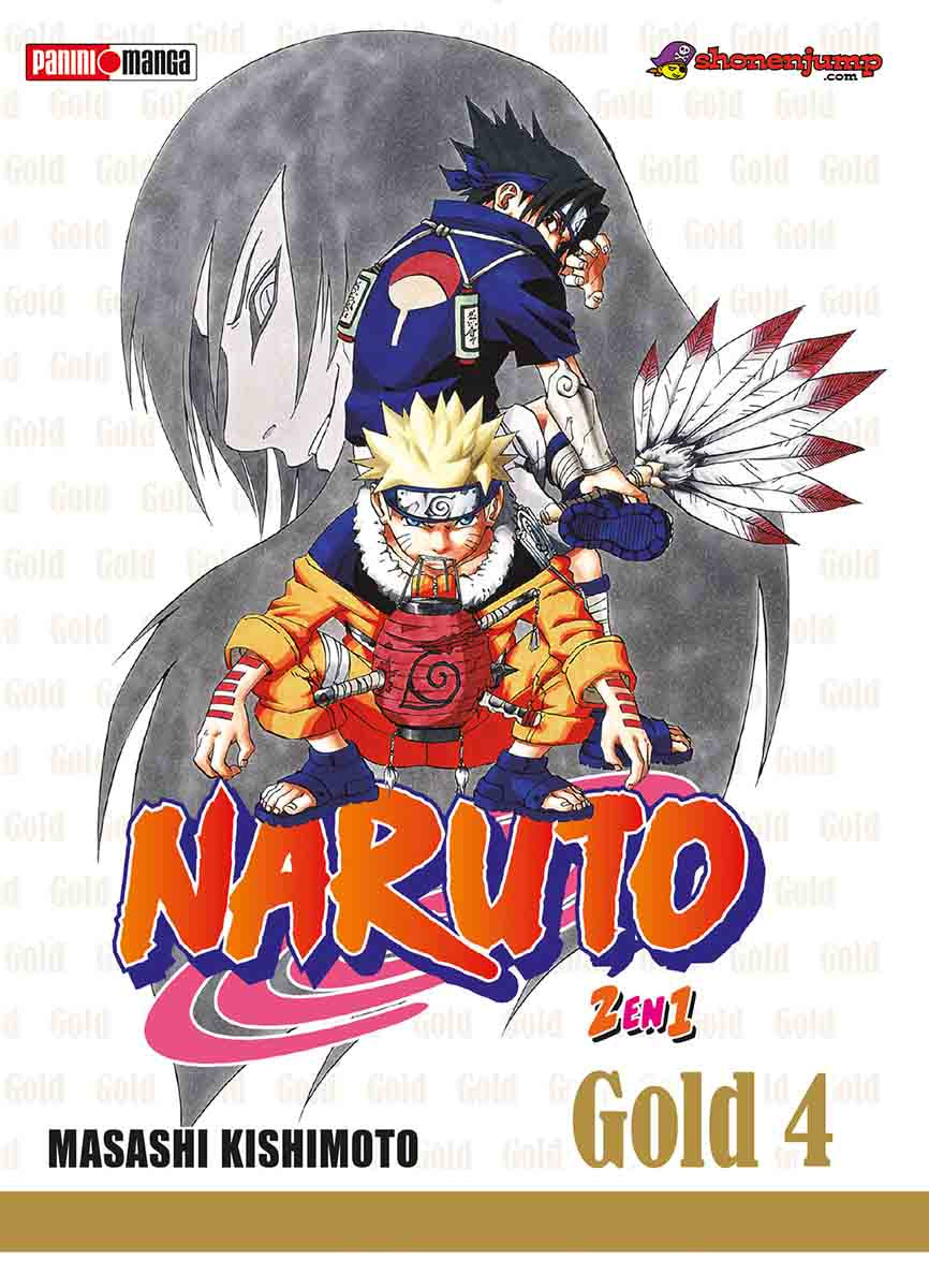 NARUTO GOLD EDITION N.4-Mangas Panini-PANINI-Akibara Xpress