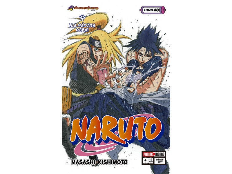 NARUTO N.40-Mangas Panini-PANINI-Akibara Xpress