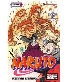 NARUTO N.58-Mangas Panini-PANINI-Akibara Xpress