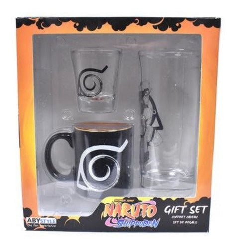Naruto Shippuden 3-Pack Gift Set-Tazas-ABYSTYLE-Akibara Xpress