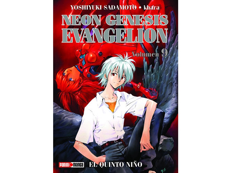 NEON GENESIS EVANGELION N.9-Mangas Panini-PANINI-Akibara Xpress