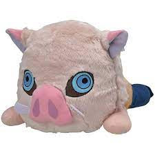 NESOBERI (Lay-Down) "Demon Slayer: Kimetsu no Yaiba" SP Plush (Inosuke Hashibira)-Peluches-Sega-Akibara Xpress