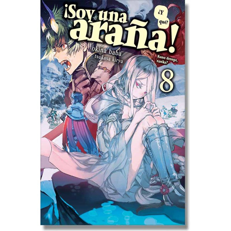 NOVELA SOY UNA ARAÑA ¿Y QUE? VOL.8-Mangas Kamite-Mangas Kamite-Akibara Xpress