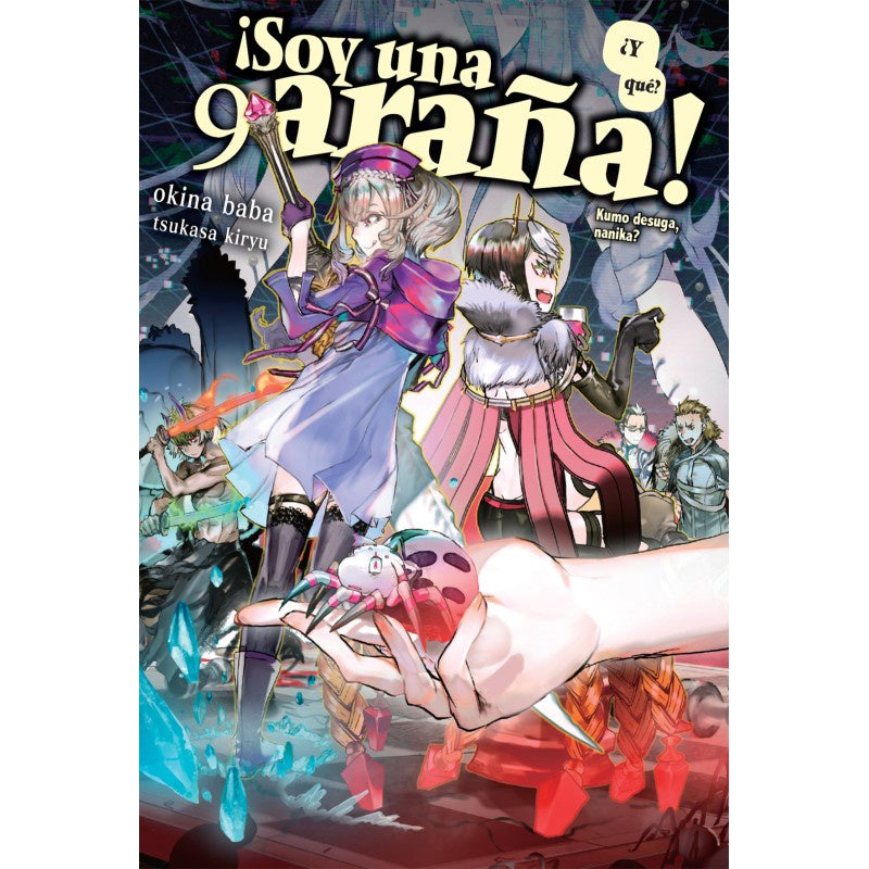NOVELA SOY UNA ARAÑA ¿Y QUE? VOL.9-Mangas Kamite-Manga Kamite-Akibara Xpress