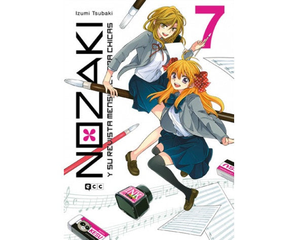 NOZAKI Y SU REVISTA MENSUAL PARA CHICAS N.7 EUROPA-Mangas Españoles-ECC-Akibara Xpress