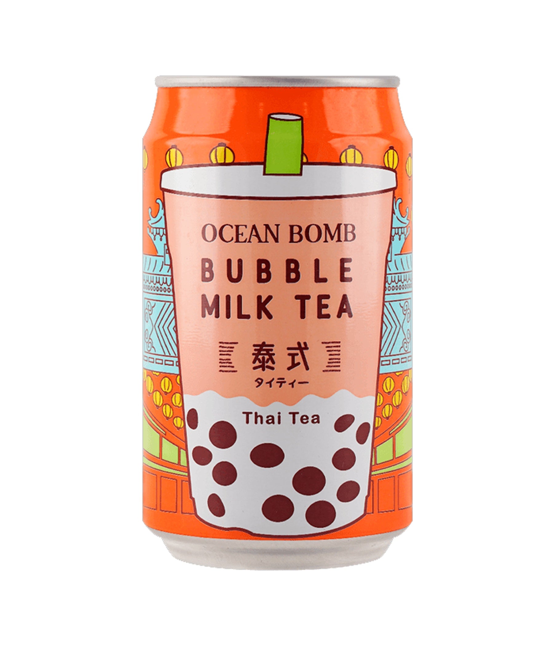 OCEAN BOMB TE BOBA DE LECHE SABOR TE TAILANDES 315ml-Alimentos-Asian Food-Akibara Xpress