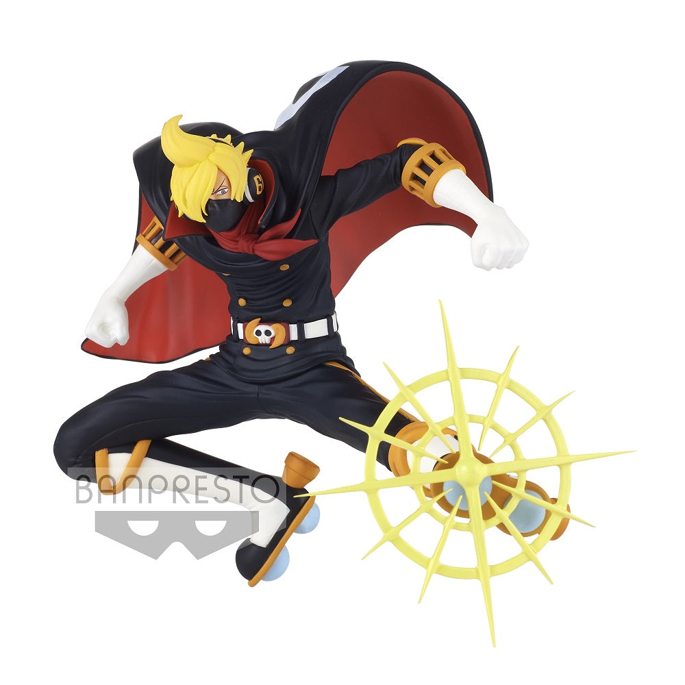 ONE PIECE BATTLE RECORD COLLECTION SANJI (OSOBA-MASK)-Figuras-BANPRESTO-Akibara Xpress