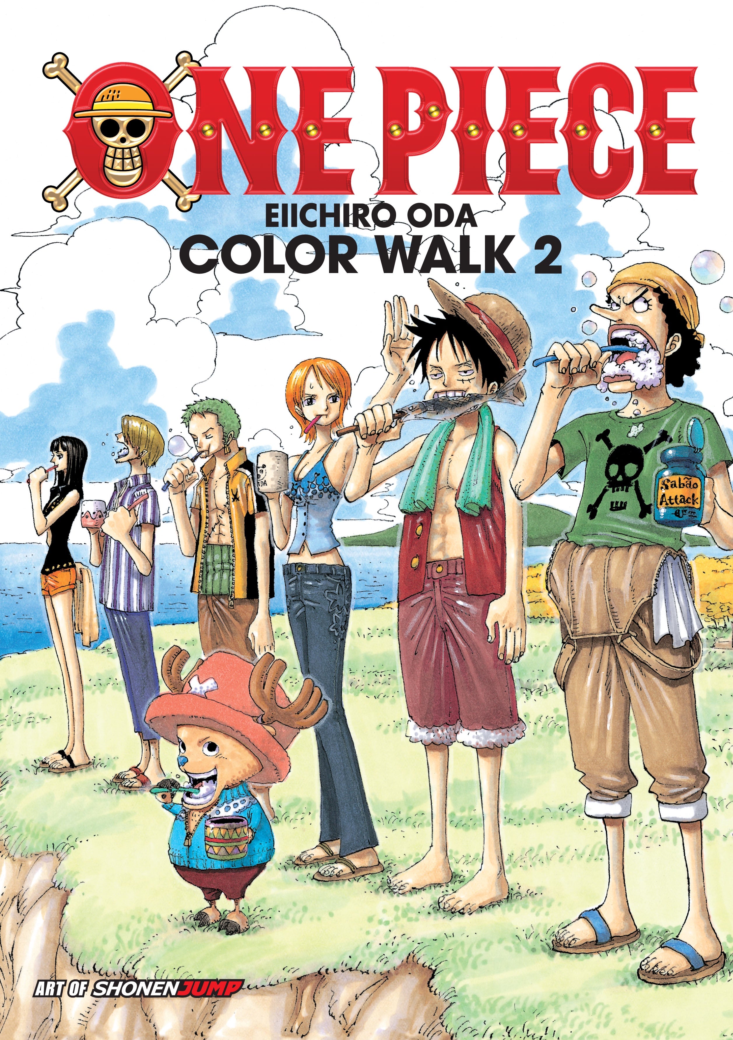 ONE PIECE COLOR WALK 2 INGLES-Mangas Ingles-Viz Media-Akibara Xpress