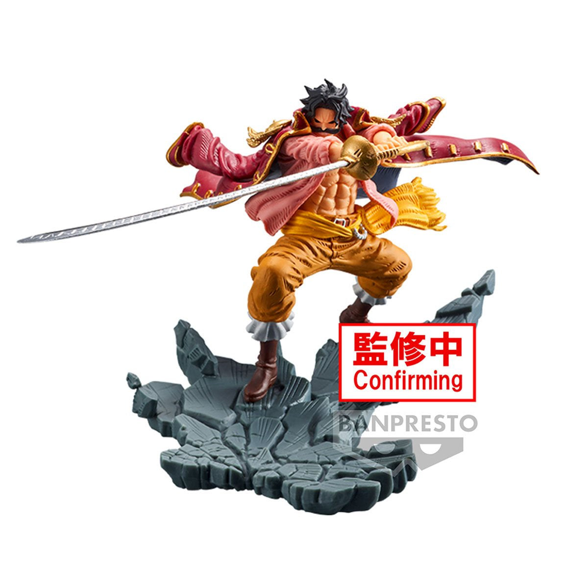 One Piece Gol D. Roger Manhood Special Version Statue-Figuras-BANPRESTO-Akibara Xpress