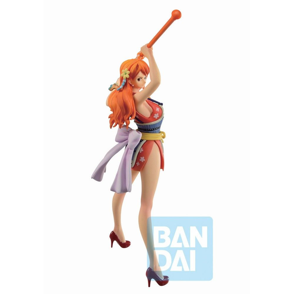 One Piece vol 100 aniversary Nami Ichiban Statue-Figuras-BANDAI-Akibara Xpress
