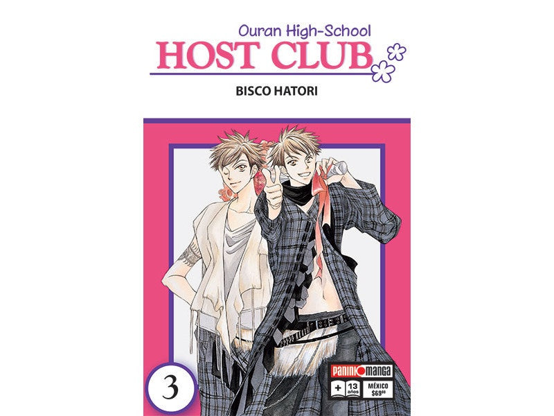 OURAN HIGH SCHOOL HOST CLUB N.3-Mangas Panini-PANINI-Akibara Xpress