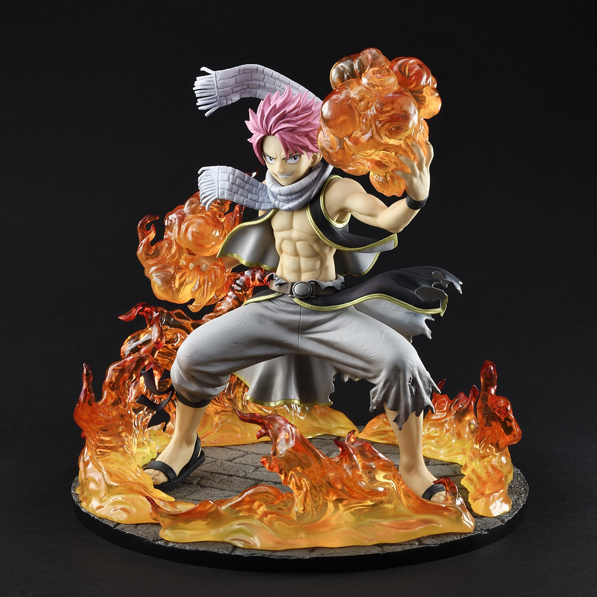 Painted 1/8th scale Natsu Dragneel-Figuras-GOOD SMILE COMPANY-Akibara Xpress