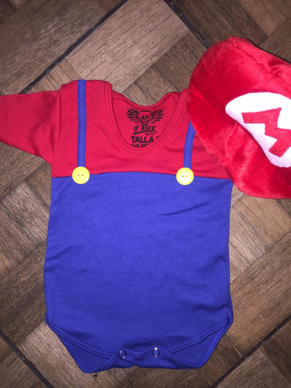 Pañalero Mario-Ropa-U Rock Baby shop-Akibara Xpress
