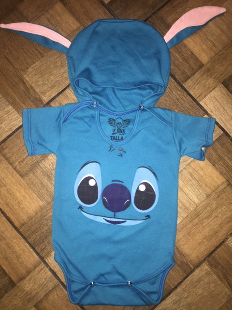 Pañalero Stitch Azul-Ropa-U Rock Baby shop-Akibara Xpress