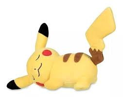 Peluche Pikachu Acostado Dormido-Peluches-Peluches-Akibara Xpress