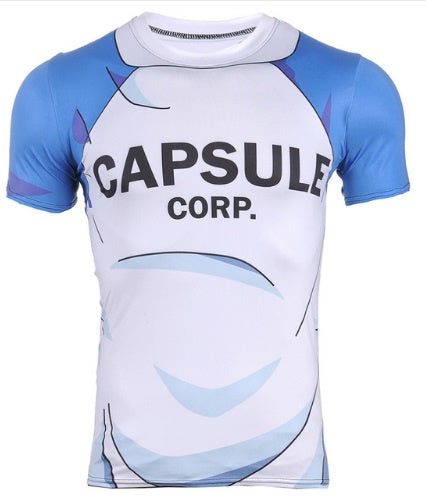 Playera Licra Capsule Corp M-Ropa-Black Widow-Akibara Xpress