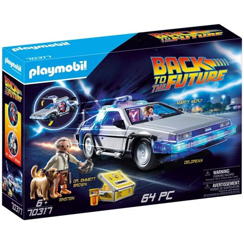 Playmobil 70317 Back to the Future DeLorean Time Machine-Figuras-PLAYMOBIL-Akibara Xpress