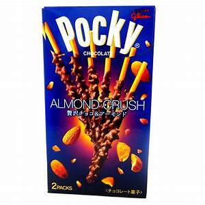 Pocky Almendra Crush 45 gr-Alimentos-Pockys-Akibara Xpress