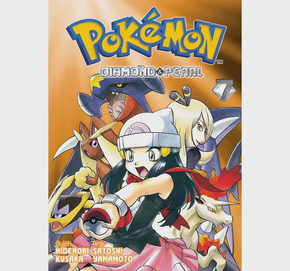 POKEMON DIAMOND & PEARL PLATINUM N.7-Mangas Panini-PANINI-Akibara Xpress