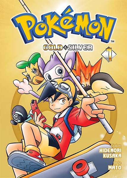 POKEMON GOLD & SILVER N.1-Mangas Panini-PANINI-Akibara Xpress