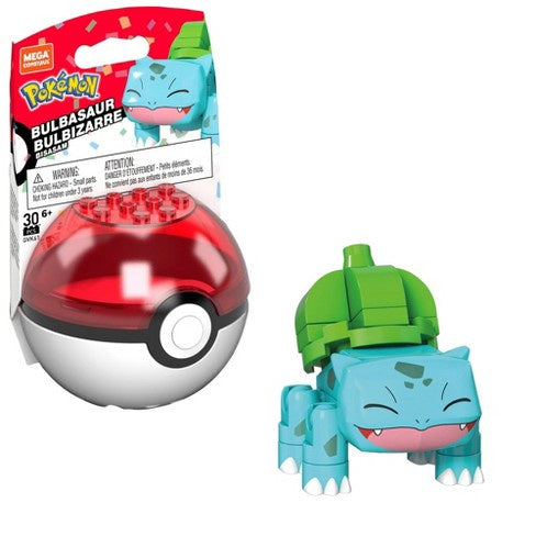 Pokemon Mega Construx Bulbasaur-Figuras-MEGA CONSTRUX-Akibara Xpress