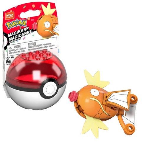 Pokemon Mega Construx Magikarp-Figuras-MEGA CONSTRUX-Akibara Xpress