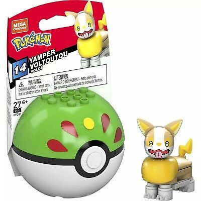 Pokemon Mega Construx Yamper Voltoutou-Figuras-MEGA CONSTRUX-Akibara Xpress