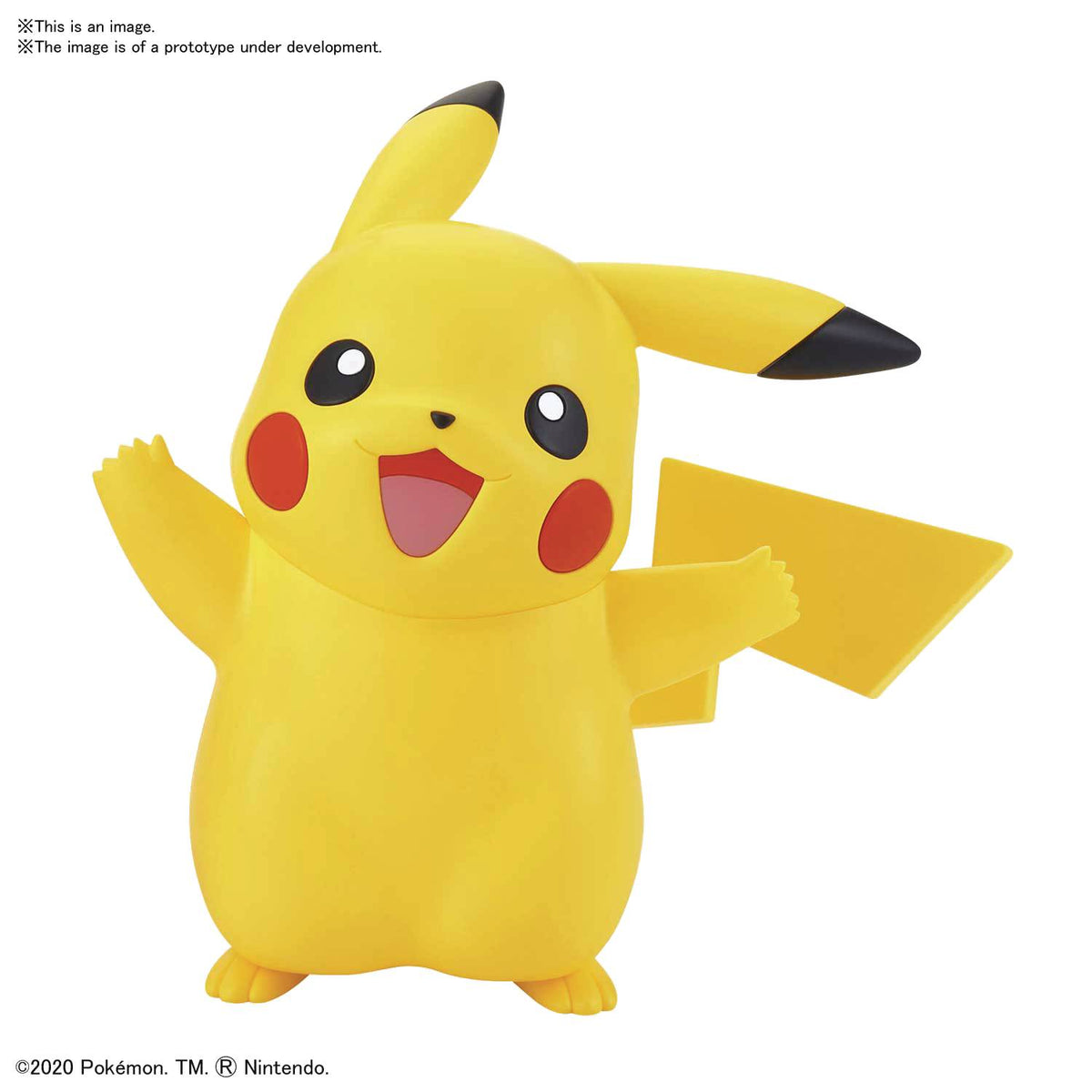 Pokémon Model Kit Quick 01 PIKACHU-Figuras-BANDAI-Akibara Xpress