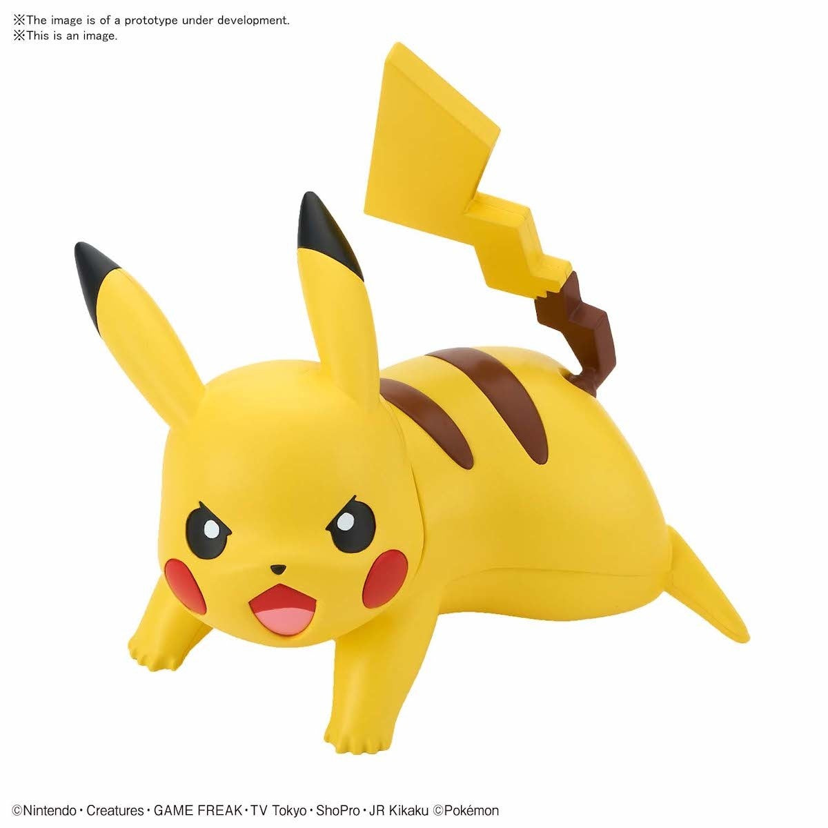 Pokémon Model Kit QUICK! PIKACHU(BATTLE POSE)-Figuras-BANDAI-Akibara Xpress