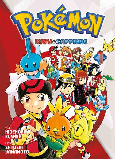 POKEMON RUBY & SAPPHIRE N.1-Mangas Panini-PANINI-Akibara Xpress
