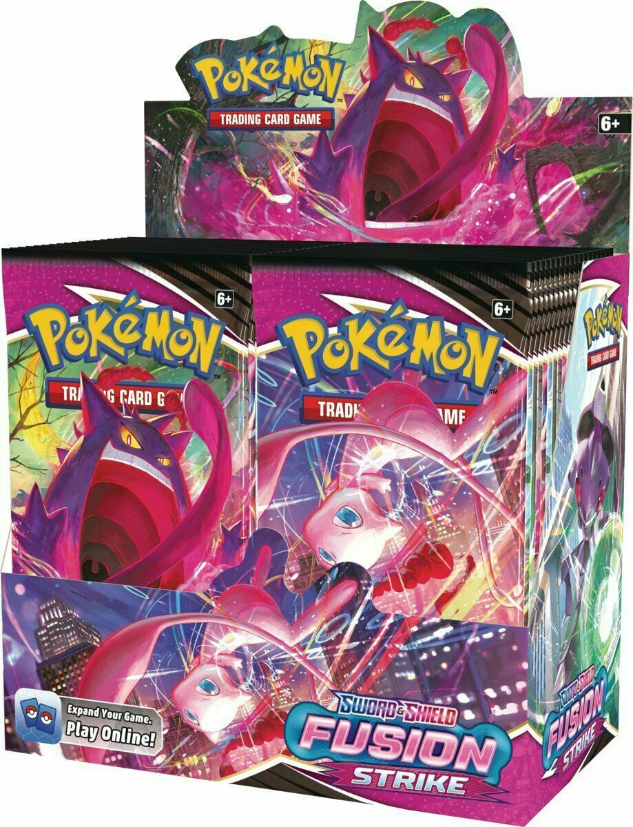 Pokemon Sword and Shield Fusion Strike Display booster INGLES (1 sobre)-TCG-Juegos de Mesa-Akibara Xpress