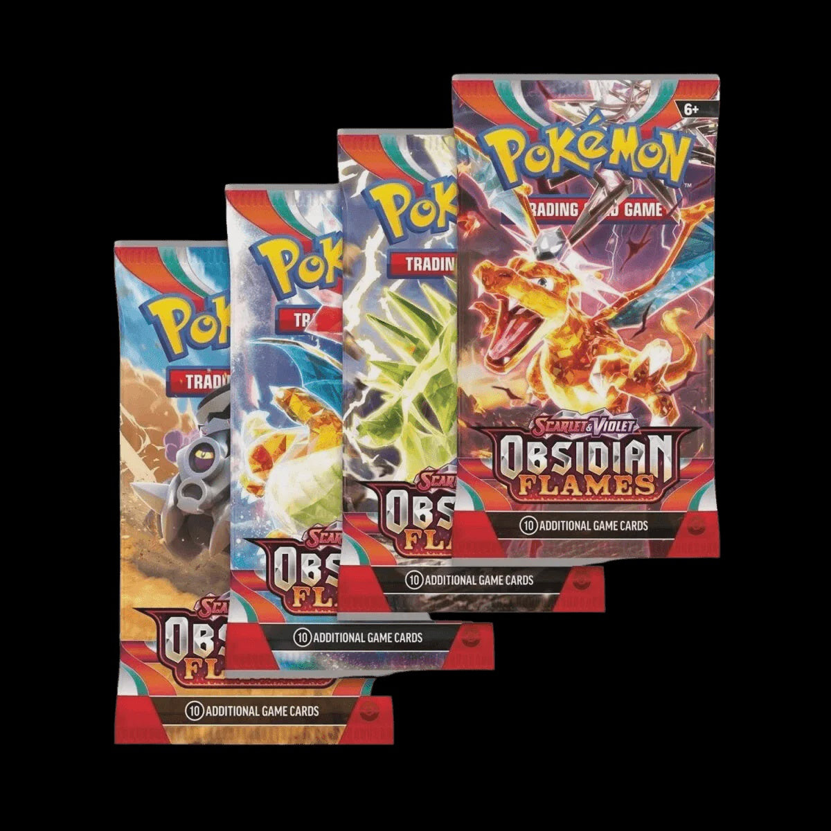 POKEMON TCG OBSIDIAN FLAMES BOOSTER-TCG-Juegos de Mesa-Akibara Xpress